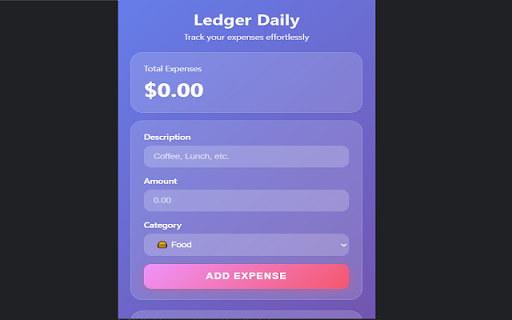 Ledger Live - Prismatica :: Ledger Daily : Simple and beautiful expense tracker to record daily spends, categorize and auto-calculate totals.
