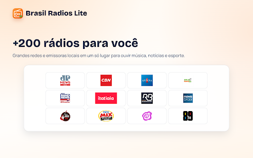 Brasil Radios Lite: +670 Rádios Ao Vivo Sem Anúncios :: Ouça rádios brasileiras ao vivo, sem anúncios e sem complicação.