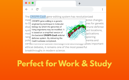 WikiPeek — Instant Wikipedia Previews Anywhere :: Instant, free Wikipedia context for any text on the web. Hover, select, or click to unlock knowledge without leaving the page.