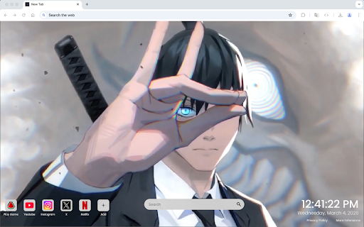 Anime Hayakawa Aki Live Wallpaper :: One of the most intense anime live wallpapers for Chrome – featuring Hayakawa Aki in a cold, cinematic moment.