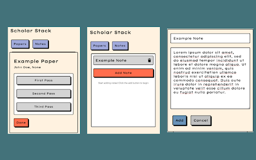 Scholar Stack :: Keep track of your research papers, jot down notes, and organize your academic reading — all in one place.