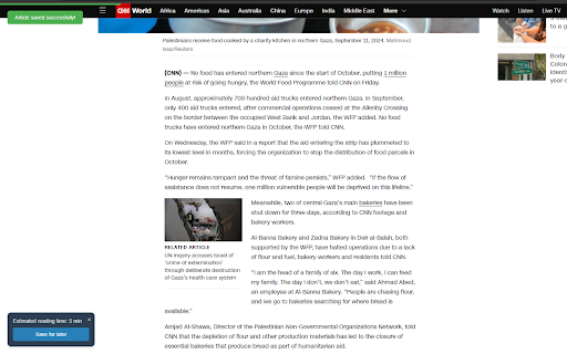 Read Time Estimator :: Estimate reading time for articles.