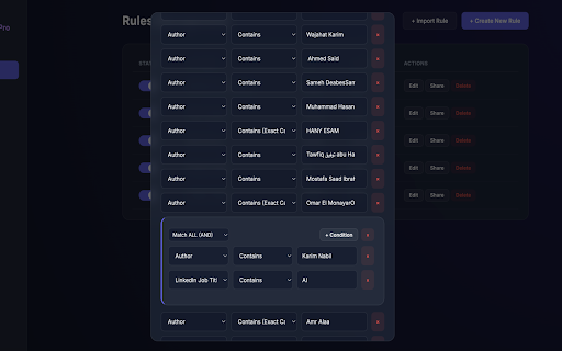 Content Filter Pro :: Extensible content filtering for LinkedIn, Facebook, Reddit, and more.