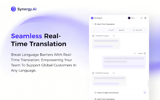Synergy AI :: AI-powered sidebar extension for Intercom with WebSocket support
