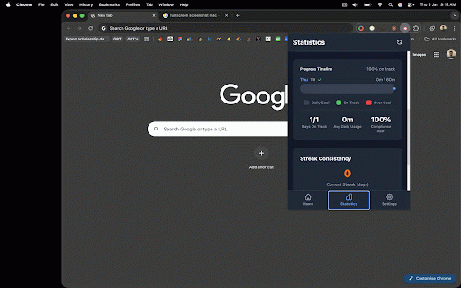 Intently - Intentful Browsing :: Build better habits by tracking website usage and providing intentful interventions