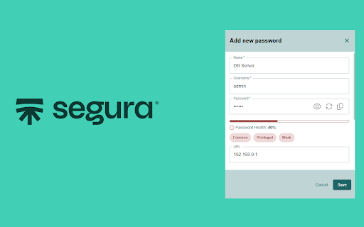 MySafe 2.0 :: MySafe 2.0 is a SaaS native Workforce Password Manager from Segura®.