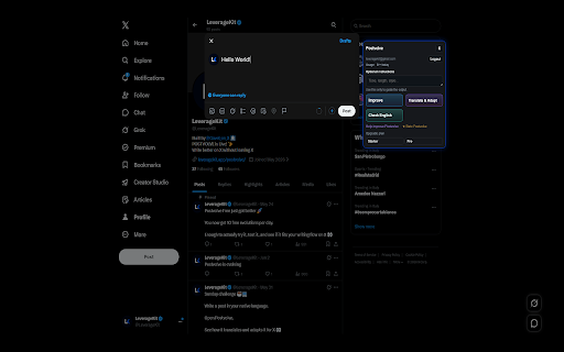 Postvolve :: Evolve your posts before you publish.