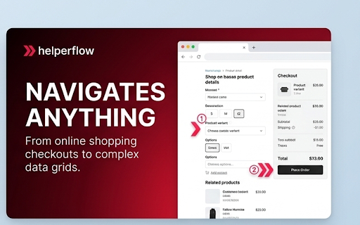 helperflow – AI Remote Support & Visual Guidance :: Remote support, screen sharing & AI guidance for any website