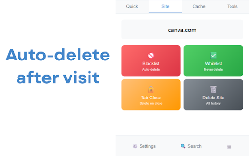 Smart History Cleaner - AI-Powered Privacy & History Manager :: Auto-clean browser history with AI insights, privacy score, sleep analysis, panic button & cache cleaner.