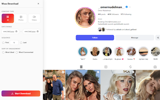 Fast & Anonymous Instagram Downloader :: Download Instagram photos, videos, reels, stories & highlights. Single-click or bulk download with ZIP packaging.