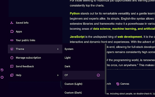 Custom Gemini Theme :: Adds custom theme options to Gemini