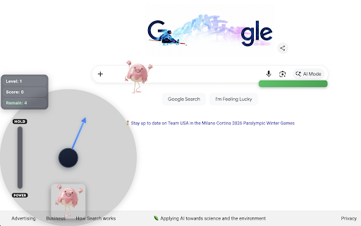 Character Throw :: Launch characters from the bottom to hit the board. Hold to charge power, release to throw!