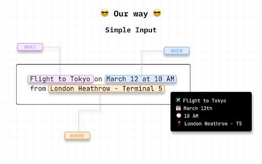 Text-2-ICS Extension :: Easily convert text to ICS calendar events.