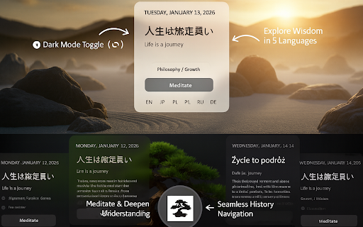 Zengo Daily :: Daily Japanese wisdom and mindfulness.