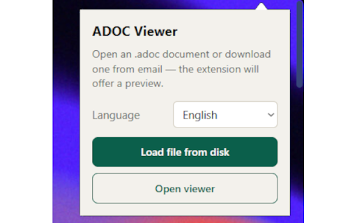 ADOC Viewer :: Open and preview electronically signed ADOC documents in Chrome / Opera.