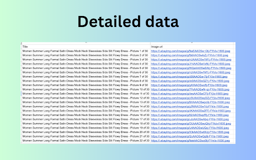 eBay Images Downloader - eBay Downloader of Images :: eBay Images Downloader helps you easily download product images from eBay listings. Save variations with one click.