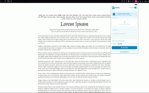 Kontexa | Research Assistant :: Highlight, annotate, and save research directly from your browser.