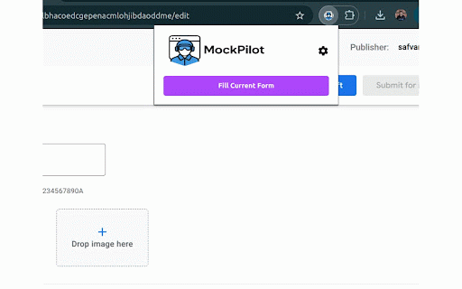 Mock Pilot :: AI-powered form auto-filler that generates realistic test data for developers and testers