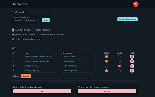 Redirector :: Redirector is a browser extension that helps you redirect URLs based on rules.
