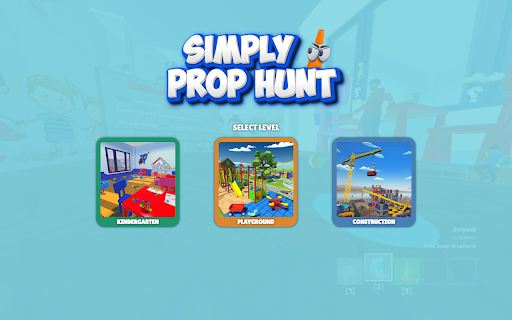 Simply Prop Hunt Game - Disguise, Hunt, and Outsmart Opponents! :: Join the thrilling hide and seek of Simply Prop Hunt—play as Props or Hunters in this free Chrome extension!