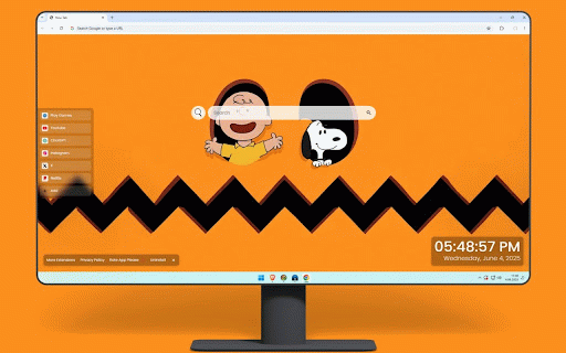 Charlie Brown Pumpkin Live Wallpaper :: Charlie Brown and Snoopy Halloween adventure with vibrant orange pumpkin-themed background design.