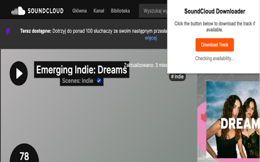 SoundCloud Downloader :: Download tracks from SoundCloud when permitted by the artist.