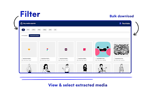 Any Media Exporter :: Export media assets files from websites