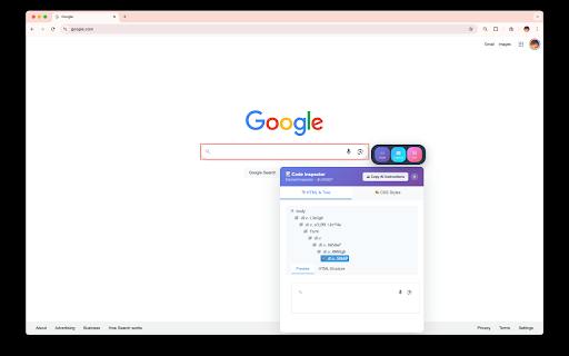 Open Web Inspector - AI Element Inspector :: AI-controllable web element inspector with natural language interface. Type 'Make this text red' and get perfect CSS instructions!