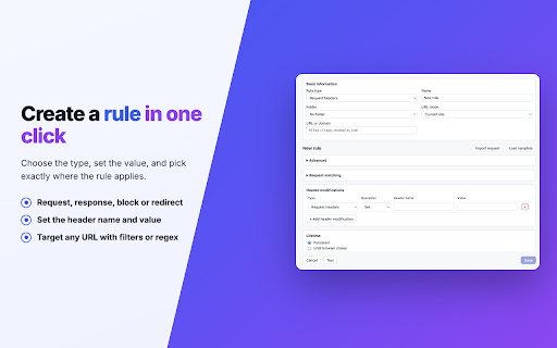 ModHeader :: Use ModHeader. The ModHeader Chrome extension helps developers test API requests with a header editor and debug website in Chrome.