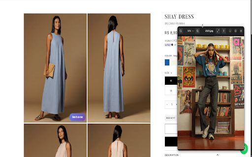 VDressUp - Virtual Try-On :: Try on clothes and products virtually on any e-commerce site