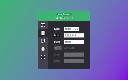 EasyProxy :: Simple proxy switcher.