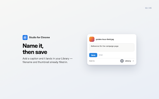 Studio :: Save images, video, and audio from the web into Studio collections and feeds.
