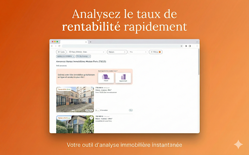 ImmoCoin :: Analysez rentabilité et prix au m² sur LeBonCoin. L'extension indispensable pour dénicher les meilleures affaires.