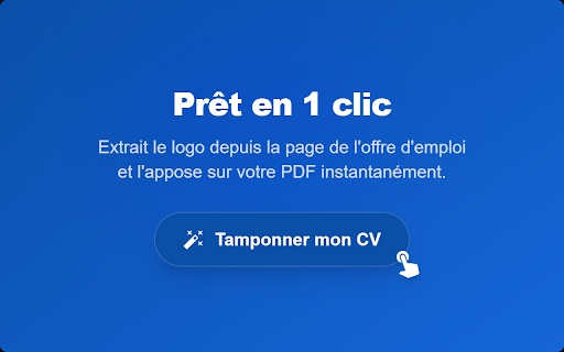Combany — Logo Stamper :: Tamponnez le logo d'une offre LinkedIn sur votre CV en un clic.