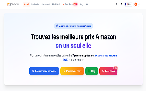 Komparzon | Amazon Price Comparator :: Instantly compare Amazon prices across 9 European countries and save up to 30% on your purchases. Free and automatic!
