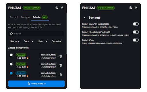 Enigma :: Enigma - a revolutionary message encryption extension based on the principles of the legendary Enigma machine. Protect your…