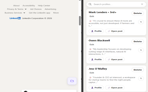 LinkyAssistant — Outreach Tool for LinkedIn :: LinkyAssistant — Context-Aware LinkedIn Outreach 🧙♂️
The message that gets a reply isn't the one with the right name in it.
It's…