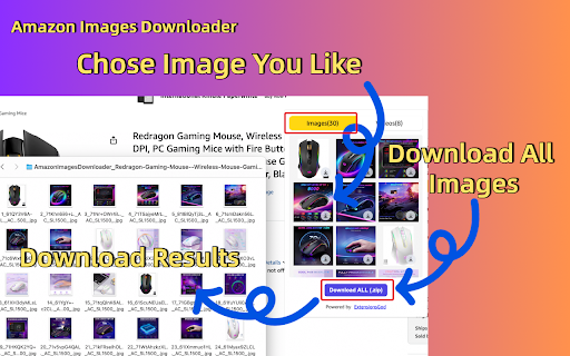 Amazon Images & Videos Downloader :: 1-click bulk download of Amazon product images & videos.