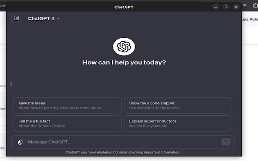 URL Popup Extension :: This extension will show your fav website in a popup when you click on the extension icon.