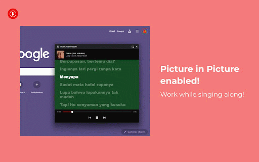 BetterYTMusic :: Enhanced YouTube Music with synced lyrics, Picture-in-Picture, and playback controls.