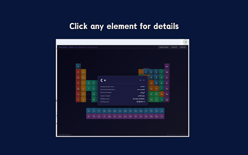Periodic table :: A concise and aesthetically pleasing periodic table of elements, displaying basic information on all 118 elements.