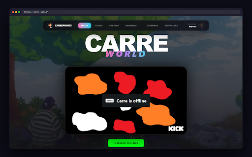 CarrePoints :: Hacé que tus puntos de Kick se reflejen al instante en la plataforma de CarrePoints.