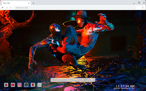 Two Of War Spider Man 2 Live Wallpaper :: Transform your new tab with "Two Of War Spider Man 2" live HD wallpapers, bringing action-packed scenes to your browsing experi...