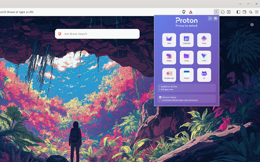 Proton Launcher (unofficial) :: Fast launcher on grid to Proton webapps (unofficial)