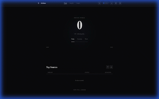 Airtime :: Your digital headquarters. Track focus, analyze insights, and audit your time with Airtime.