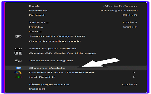 Chrome Update Tool :: Quickly check for Chrome updates via toolbar icon or context menu