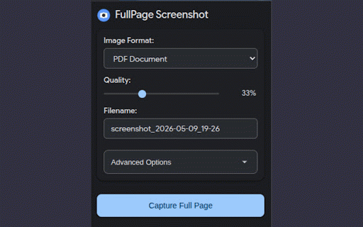 FullPage Screenshot :: Capture full-page screenshots of websites, including scrollable content