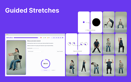 Refreshino . Sit Healthier, Work Smarter :: Refreshino | Your Smart Break & Stretch Assistant