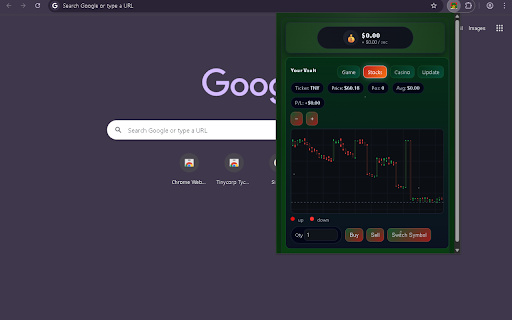 Tinycorp Tycoon :: Tinycorp Tycoon — Update 1.6: Wealth-scaled stocks, buffed slots, configurable Mines bombs, and new Gift Wheel casino game!