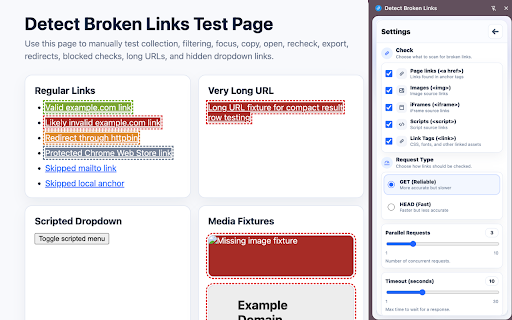 Detect Broken Links :: Quickly Detect broken links with a website broken links checker, find broken links and fix 404 errors with this online tool